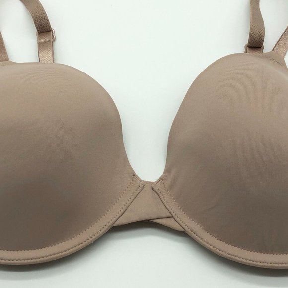 Maidenform T-Shirt Bra 36D Womens Underwire Full Coverage Smoothing Push Up - Picture 2 of 7